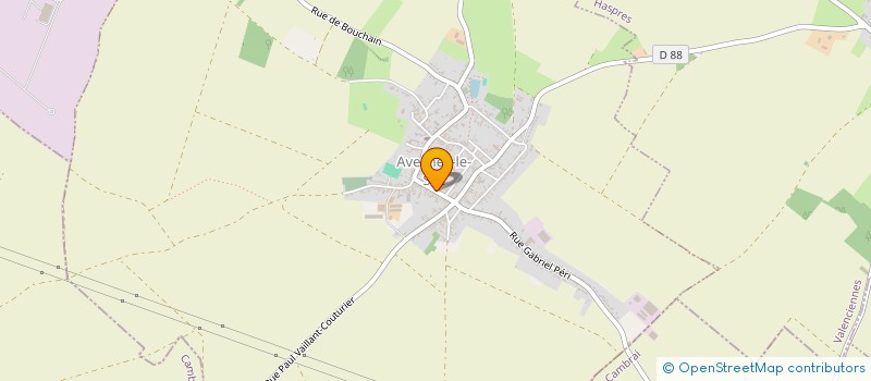 localisation de l'entreprise SCI EVH  HERIN