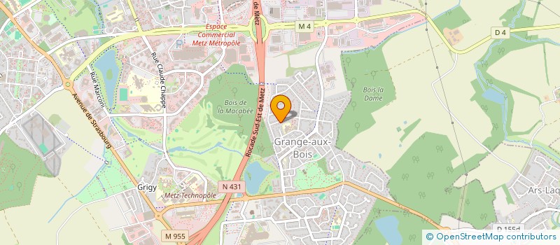 localisation de l'entreprise SCI EVIATAN  METZ