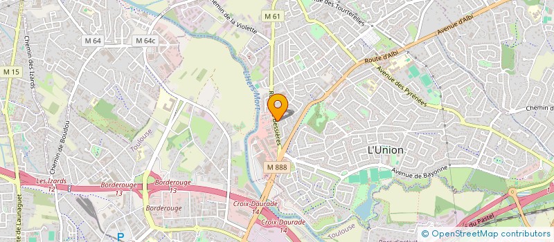 localisation de l'entreprise SCI EVIDENCE à L'UNION