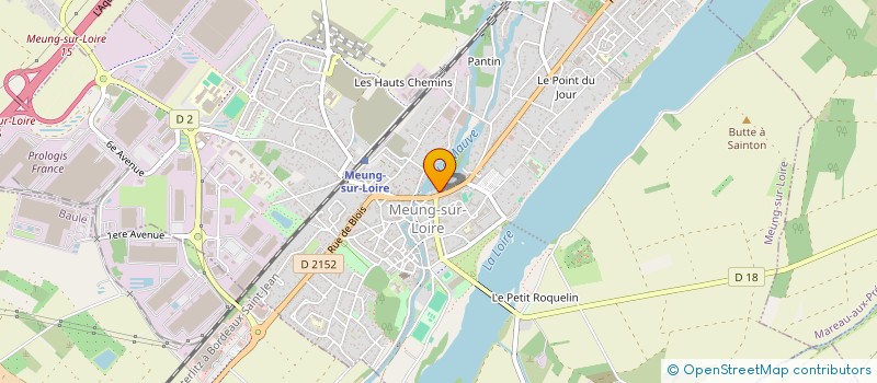 localisation de l'entreprise SCI EVIDENCE à MEUNG-SUR-LOIRE