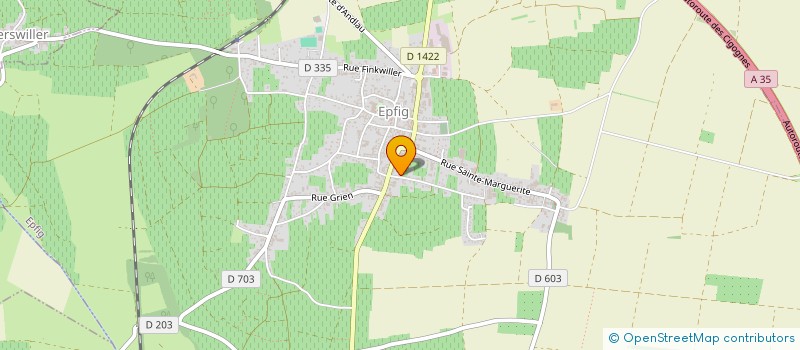 localisation de l'entreprise SCI EVIDENCE  EPFIG