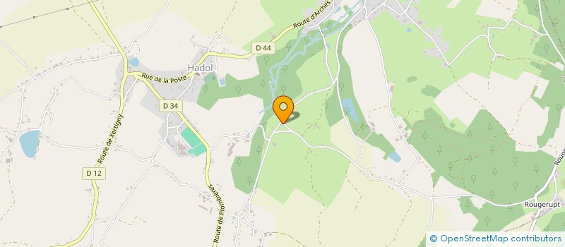 localisation de l'entreprise SCI EVIDENCE  HADOL