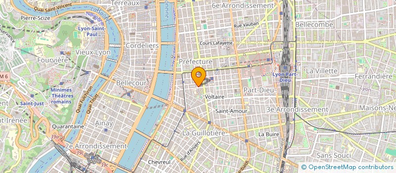 localisation de l'entreprise SCI EVIGRIPME  LYON