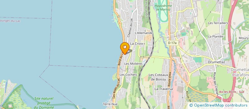 localisation de l'entreprise SCI EVIM  TRESSERVE