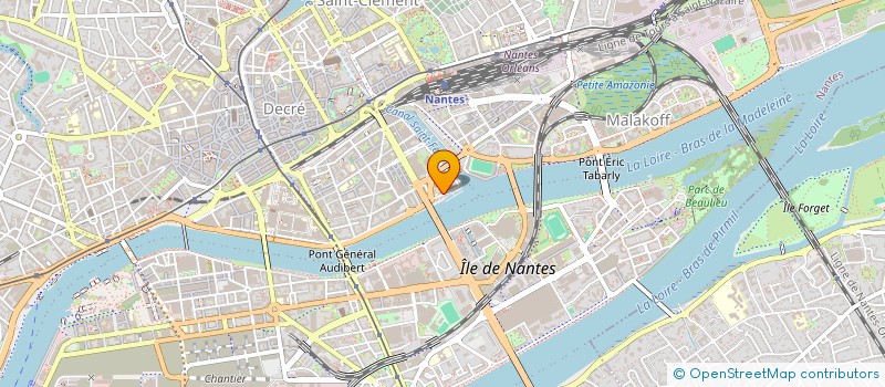localisation de l'entreprise SCI EVOLUTION à NANTES