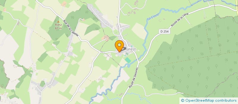 localisation de l'entreprise SCI EVQ INVEST  CREMAREST