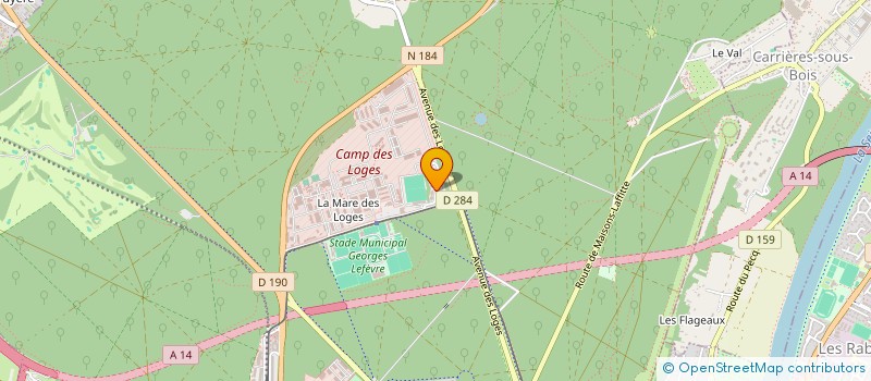 localisation de l'entreprise SCI EVREUX 2014  SAINT-GERMAIN-EN-LAYE