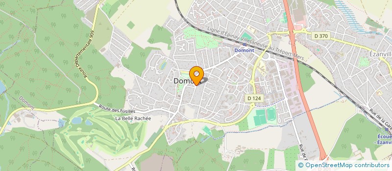 localisation de l'entreprise SCI EVRIC  DOMONT