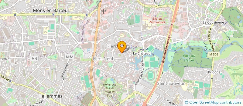 localisation de l'entreprise SCI EVRYDULLE à VILLENEUVE-D'ASCQ