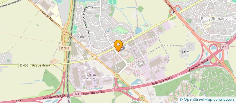 localisation de l'entreprise SCI EWALY  SERRIS