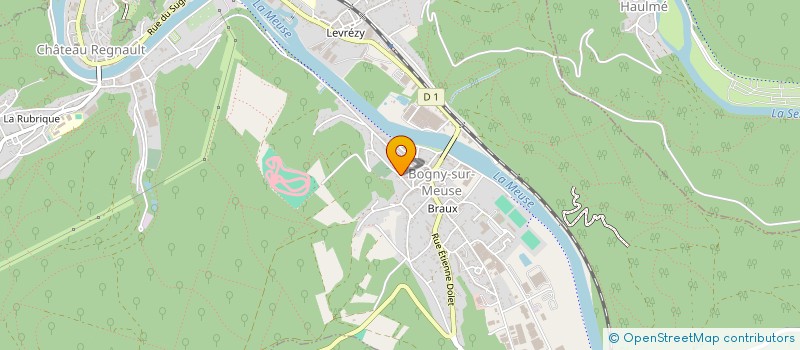 localisation de l'entreprise SCI EWENN  BOGNY-SUR-MEUSE