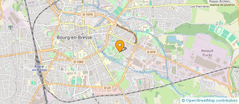 localisation de l'entreprise SCI EWG ESTATE à BOURG-EN-BRESSE