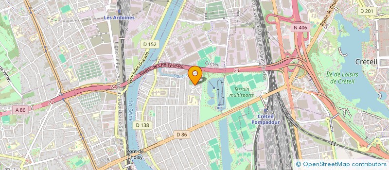 localisation de l'entreprise SCI EWORE à CHOISY-LE-ROI