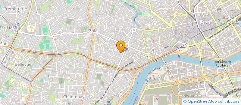localisation de l'entreprise SCI EXCALIBUR  NANTES