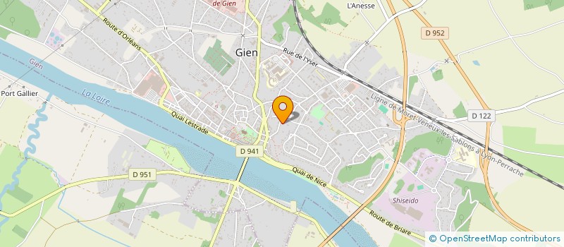 localisation de l'entreprise SCI EXCELLENCE IMMOBILIER à GIEN