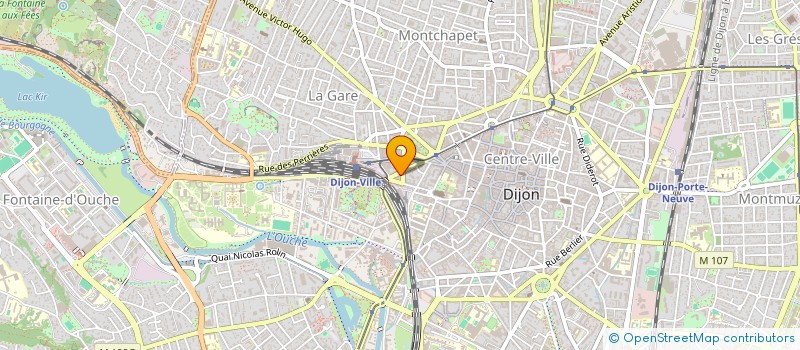 localisation de l'entreprise SCI EXCELSIOR à DIJON