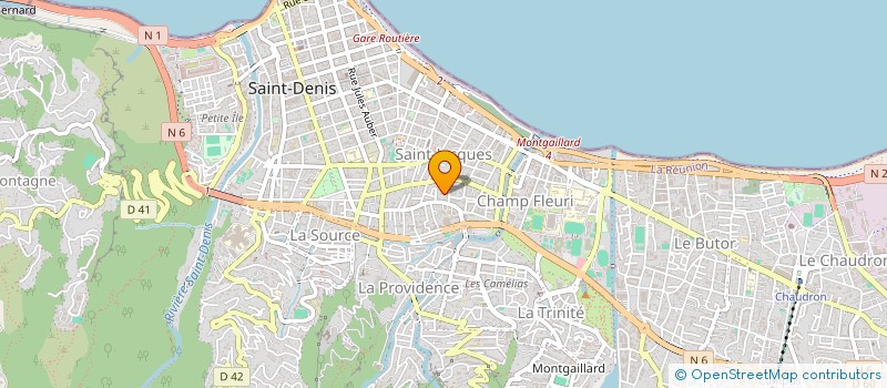 localisation de l'entreprise SCI EXCEPTION à SAINT-DENIS