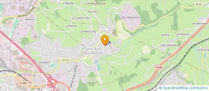 localisation de l'entreprise SCI EXCEPTIONNELLE  SAINT-JEAN-BONNEFONDS