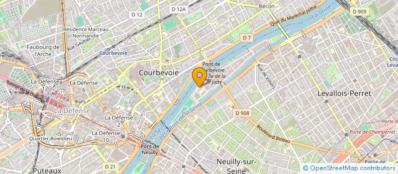 localisation de l'entreprise SCI EXCOFFIER à NEUILLY-SUR-SEINE
