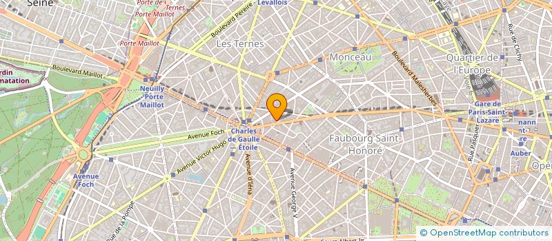 localisation de l'entreprise SCI EXEL à PARIS