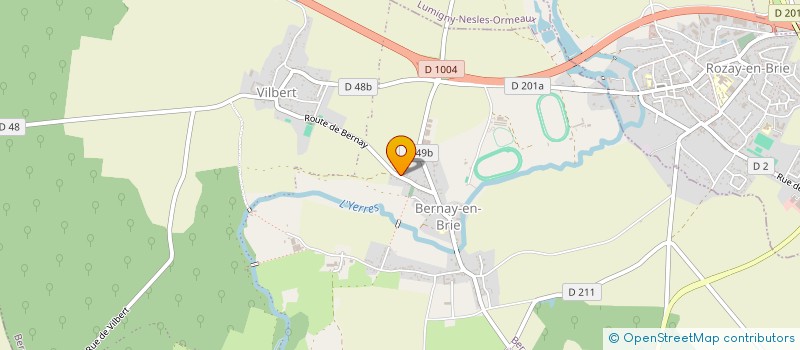 localisation de l'entreprise SCI EXKY  BERNAY-VILBERT