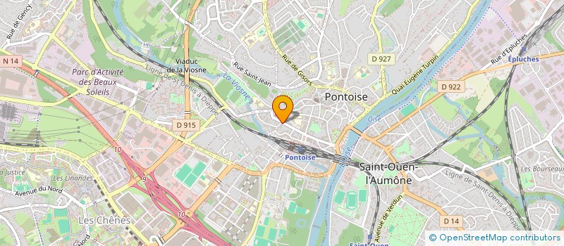 localisation de l'entreprise SCI EXO DURAI  PONTOISE