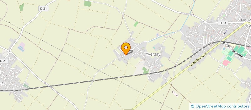 localisation de l'entreprise SCI EXPANSION  YVERSAY