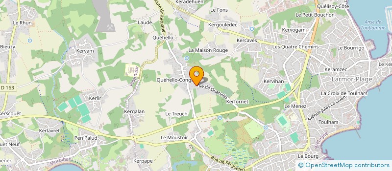 localisation de l'entreprise SCI EXPANSION  LARMOR-PLAGE