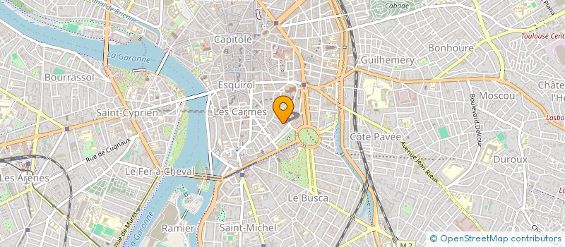localisation de l'entreprise SCI EXPANSION à TOULOUSE