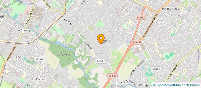 localisation de l'entreprise SCI EXPANSION à CROIX