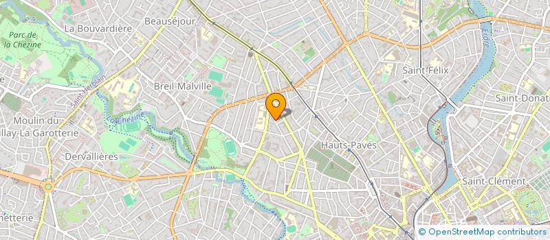 localisation de l'entreprise SCI EXPANSION AUTOMOBILE  NANTES