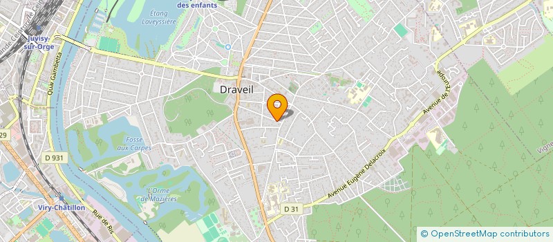 localisation de l'entreprise SCI EXPANSION IMMOB ET COMMERC à DRAVEIL