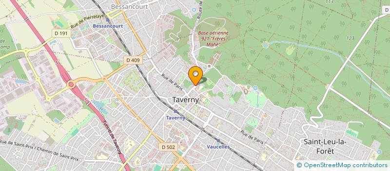 localisation de l'entreprise SCI EXPERDESK  TAVERNY