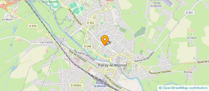 localisation de l'entreprise SCI EXPERT BUREAU DIGOIN  PARAY-LE-MONIAL