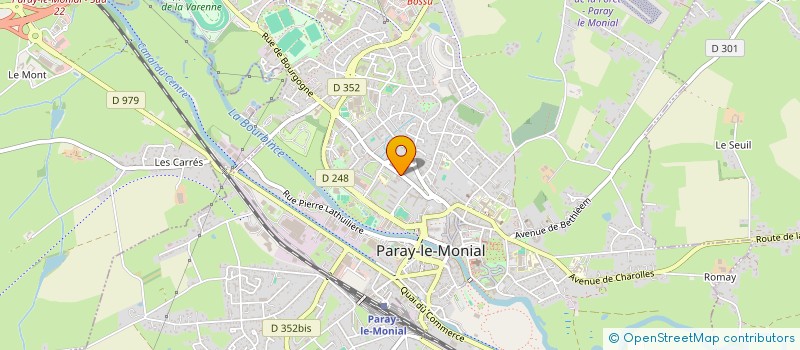localisation de l'entreprise SCI EXPERT BUREAU PARAY  PARAY-LE-MONIAL