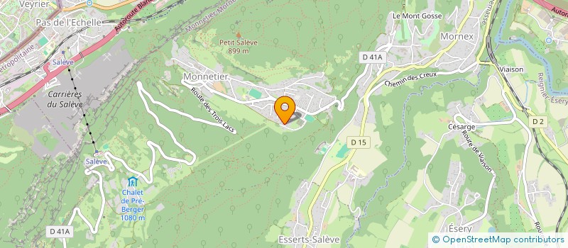 localisation de l'entreprise SCI EXPRESS PONNAZ  LA MURAZ