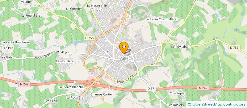 localisation de l'entreprise SCI EXPRO DENT  VALLET