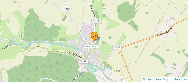 localisation de l'entreprise SCI EXTENSONGEONS  SONGEONS