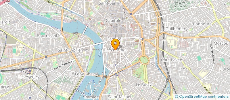 localisation de l'entreprise SCI EXUVIE à TOULOUSE