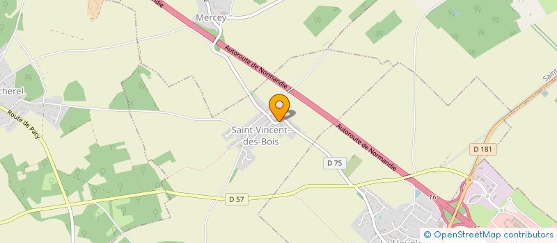 localisation de l'entreprise SCI EYA&CIE  SAINT-VINCENT-DES-BOIS