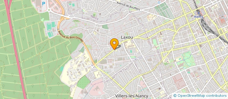 localisation de l'entreprise SCI EYES  LAXOU