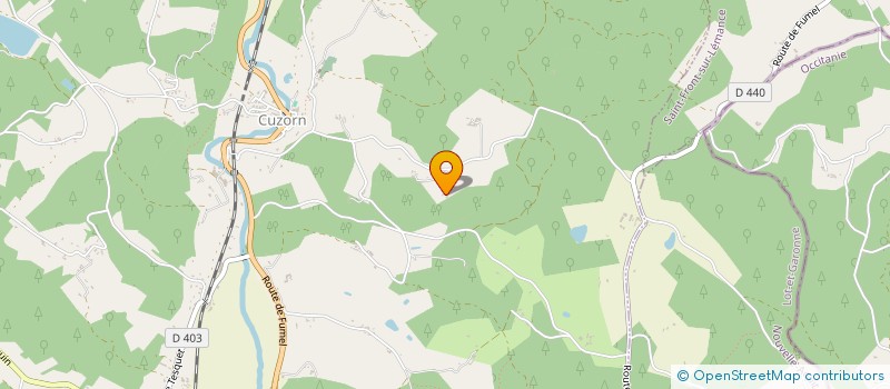 localisation de l'entreprise SCI EYGUEL  CUZORN