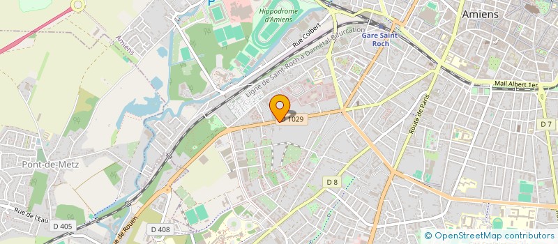 localisation de l'entreprise SCI EYGUEMARINE  AMIENS