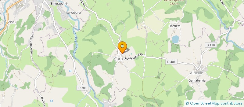 localisation de l'entreprise SCI EYHABIDE  BUSSUNARITS-SARRASQUETTE