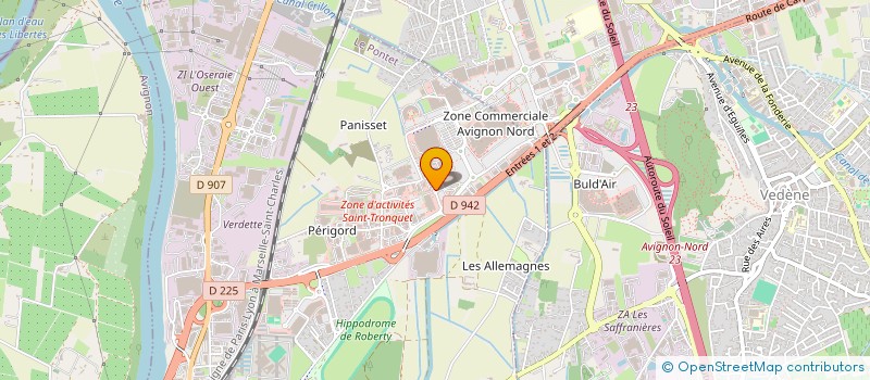 localisation de l'entreprise SCI EYRAUD GRIFFET INVESTISSEMENTS  LE PONTET