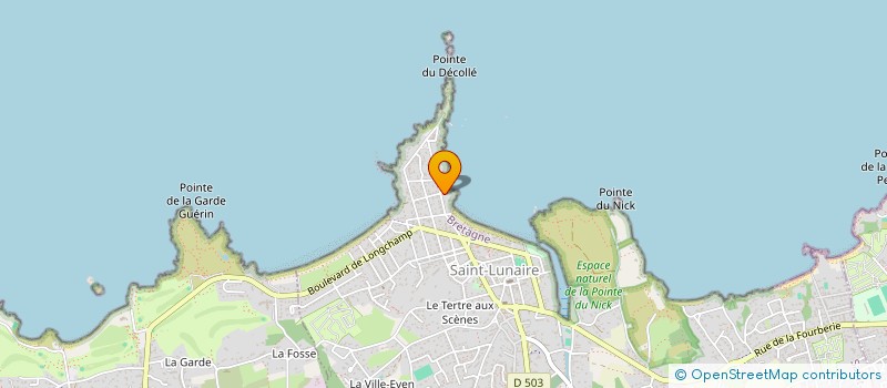 localisation de l'entreprise SCI EYSCA  SAINT-LUNAIRE