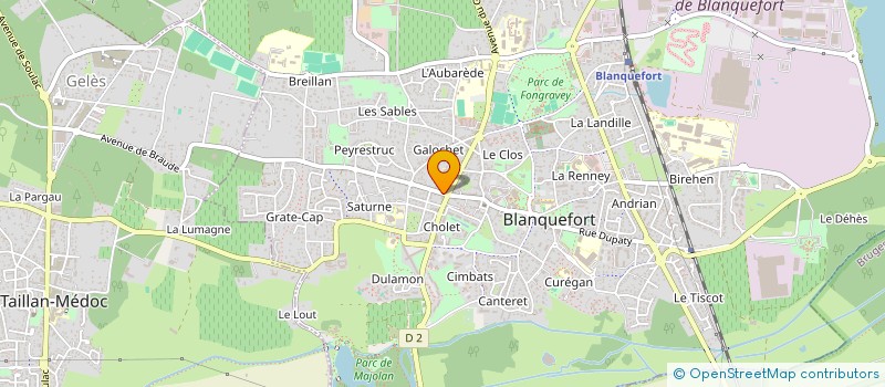 localisation de l'entreprise SCI EYSIMMO  BRUGES