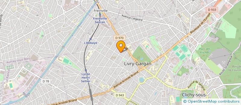 localisation de l'entreprise SCI EYTAN à LIVRY-GARGAN