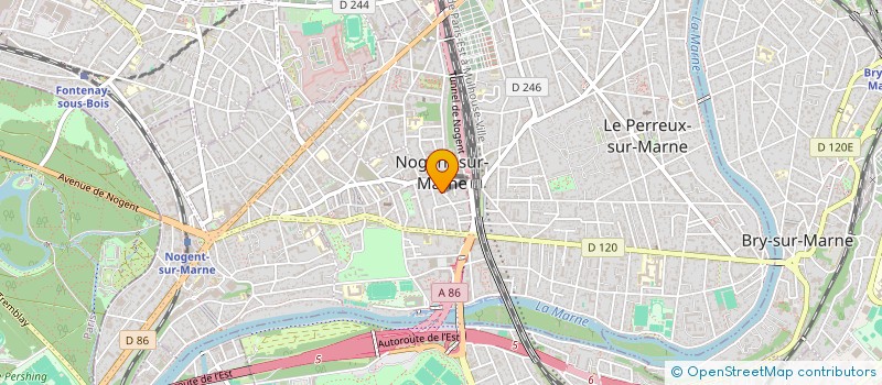localisation de l'entreprise SCI EYTANOR à NOGENT-SUR-MARNE