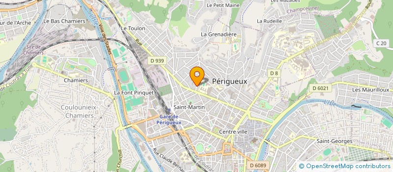 localisation de l'entreprise SCI EZACAL à PERIGUEUX